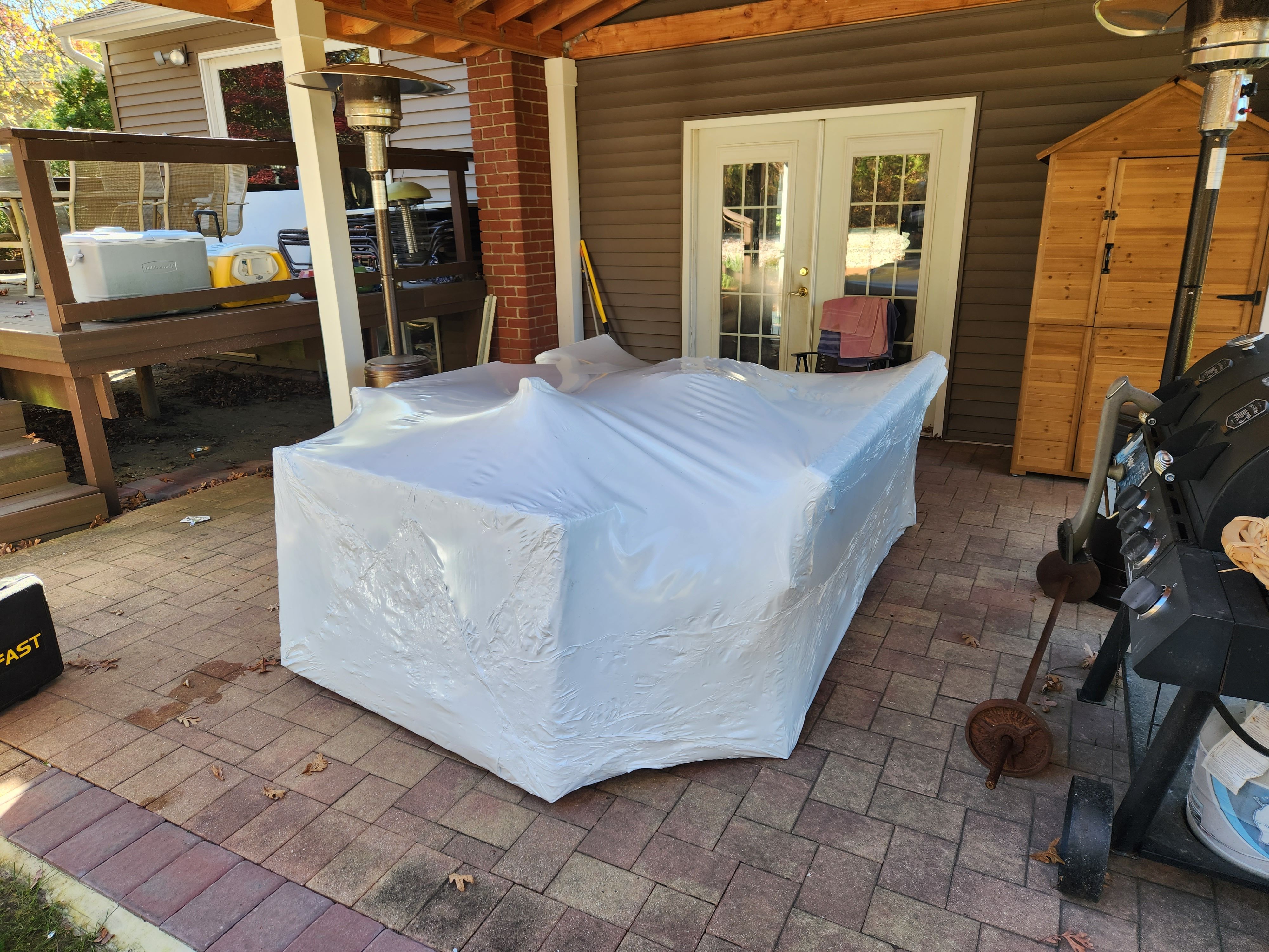 Shrink Wrapping Service for GEM Pool Service in Long Island, NY