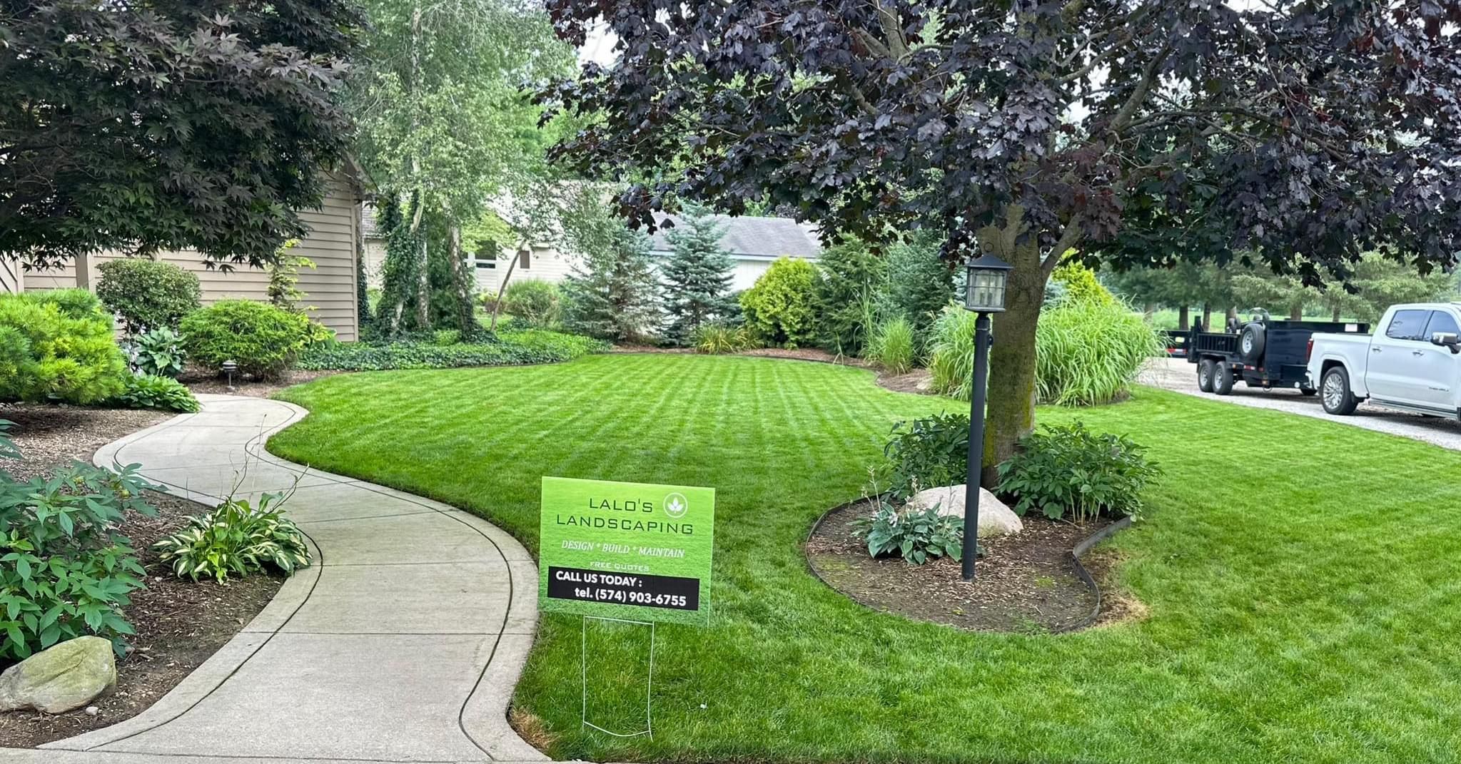  for Lalo's Landscaping in Goshen, IN