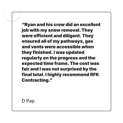  for RFK Contracting in Martville, NY