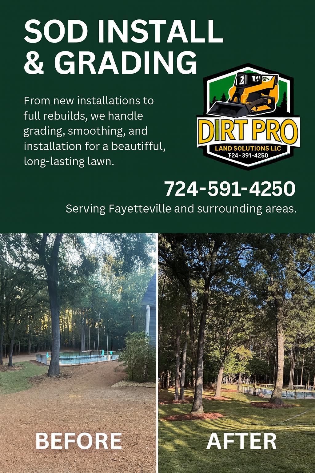  for Dirt Pro Land Solutions in Fayetteville, GA