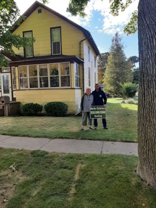  for Buck's Exteriors in Manistee, MI