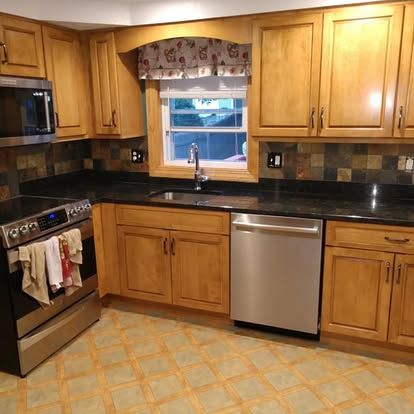 Kitchen for JAD Floor Designs in Manchester, NH