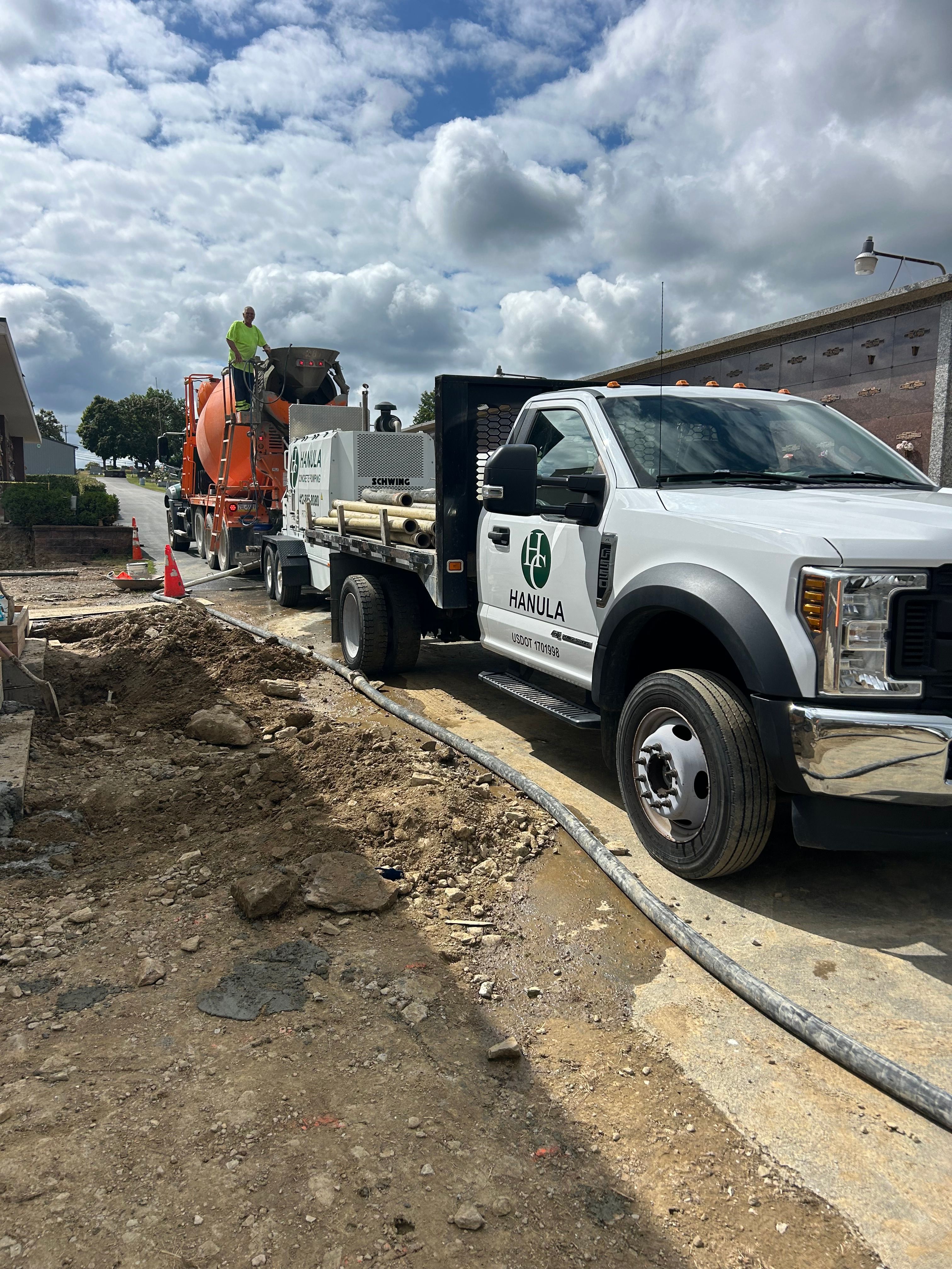  for Hanula Concrete Pumping in Pittsburgh, PA