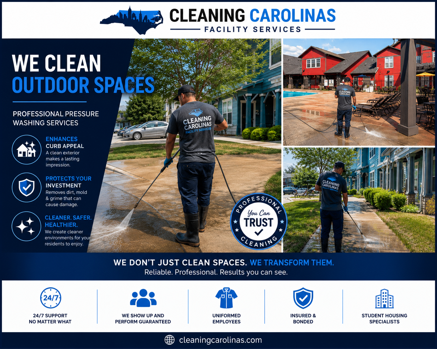  for Cleaning Carolina’s LLC in Greensboro, NC