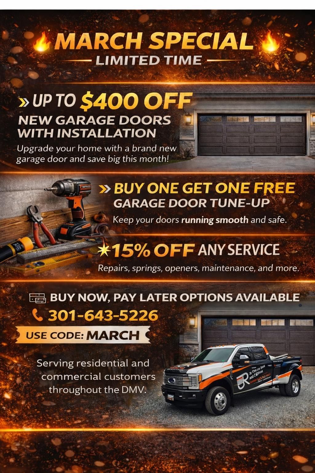  for JR Garage Door and Services in Charles County, MD