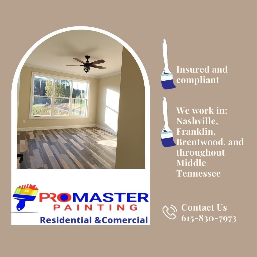  for ProMaster Painting in Clarksville, TN