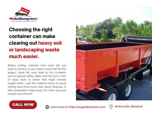  for We Got Dumpsters LLC in Clarksburg, MD