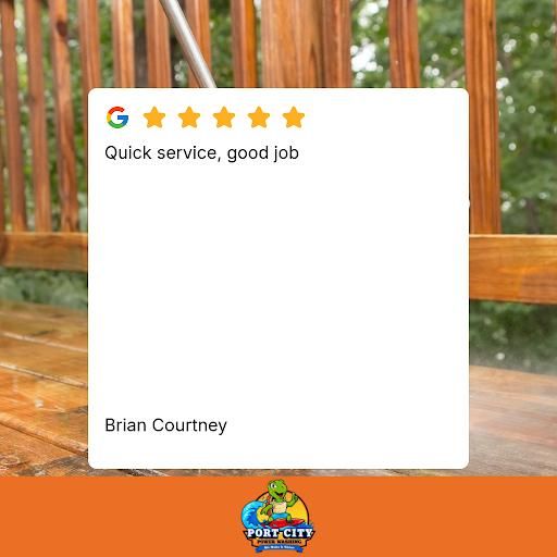  for Port City Power Washing in Wilmington, NC