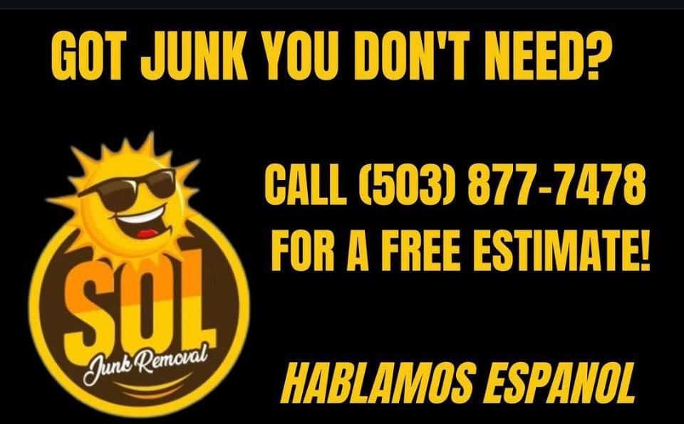  for Sol Junk Removal in Independence, OR
