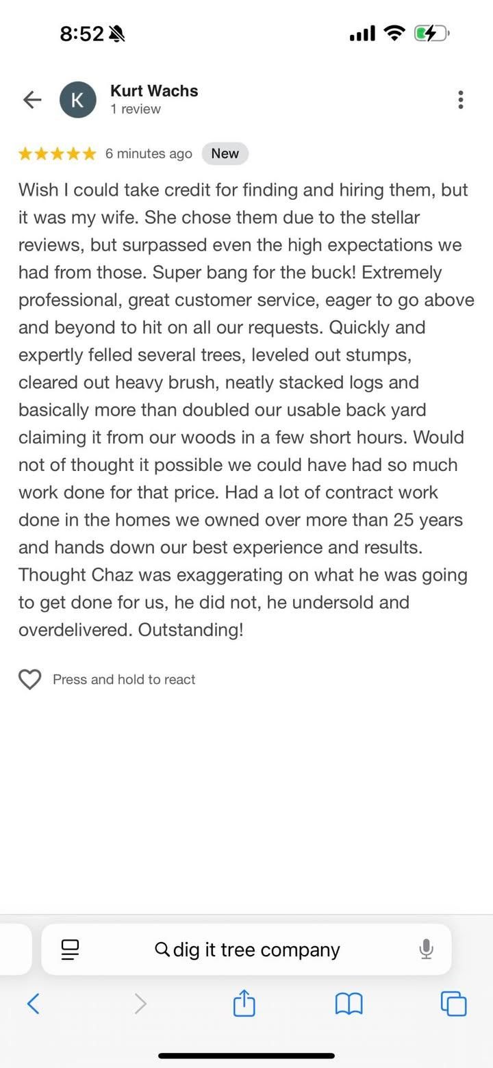  for Dig-It Tree Company in Mason, OH