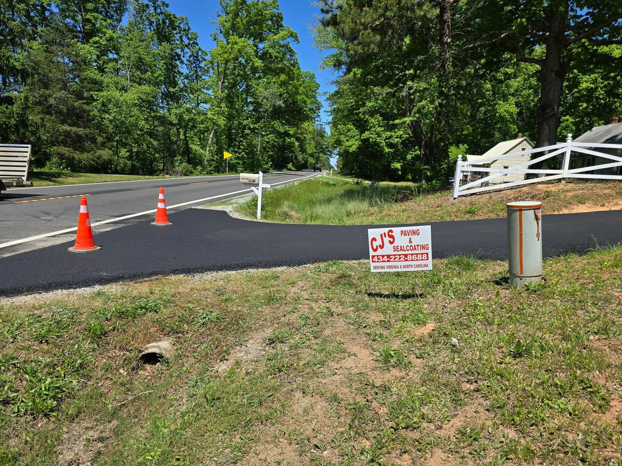 for CJ's Paving and Sealcoating in Lynchburg, VA