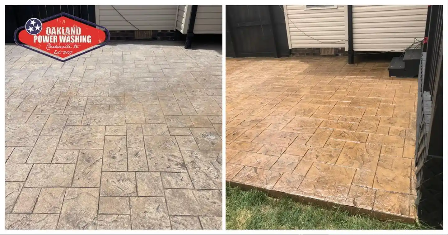 Hardscape Cleaning for Oakland Power Washing in Clarksville, TN