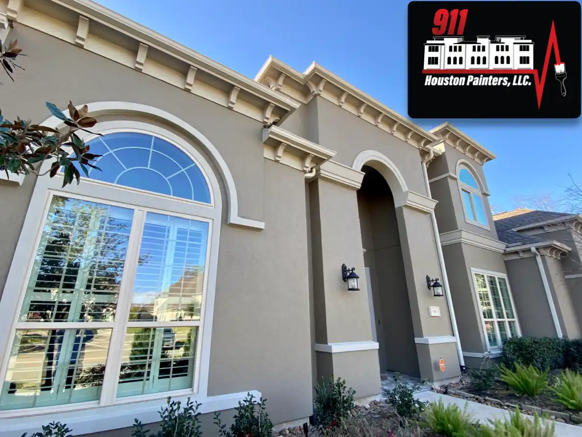 Stucco Painting for 911 Houston Painters, LLC in Houston, TX