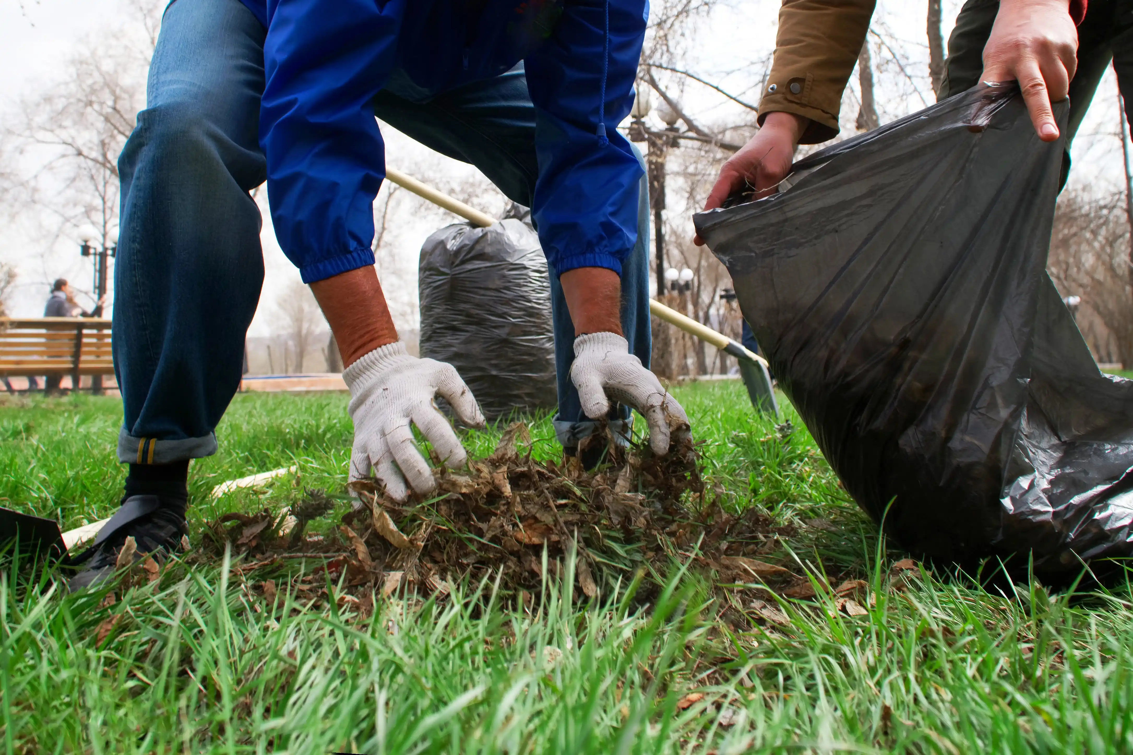 Fall and Spring Clean Up for Voyager Automated Solutions in Lebanon, OH