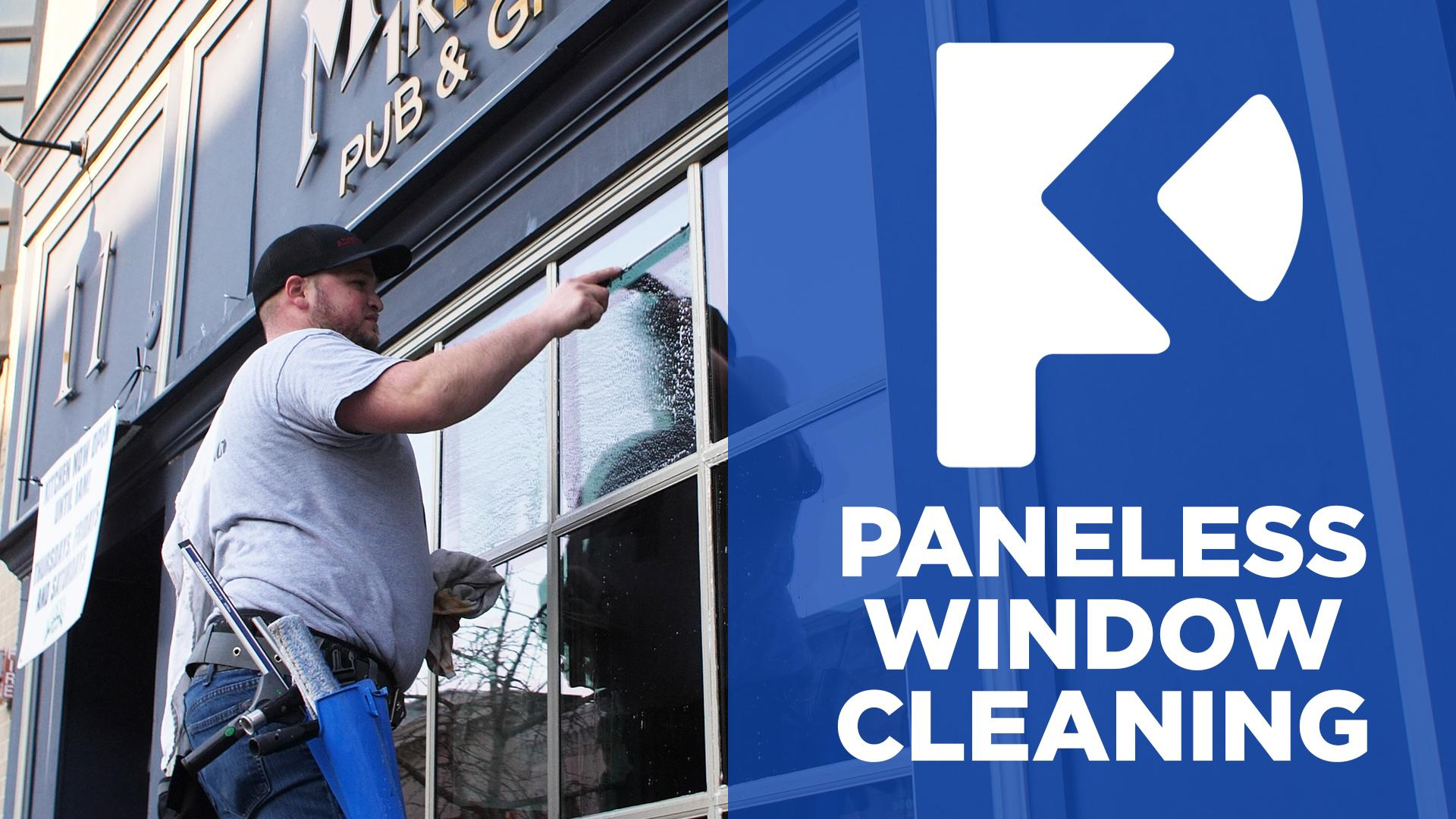 Interior and Exterior Window Cleaning for Paneless Window Cleaning LLC in Iowa City, IA