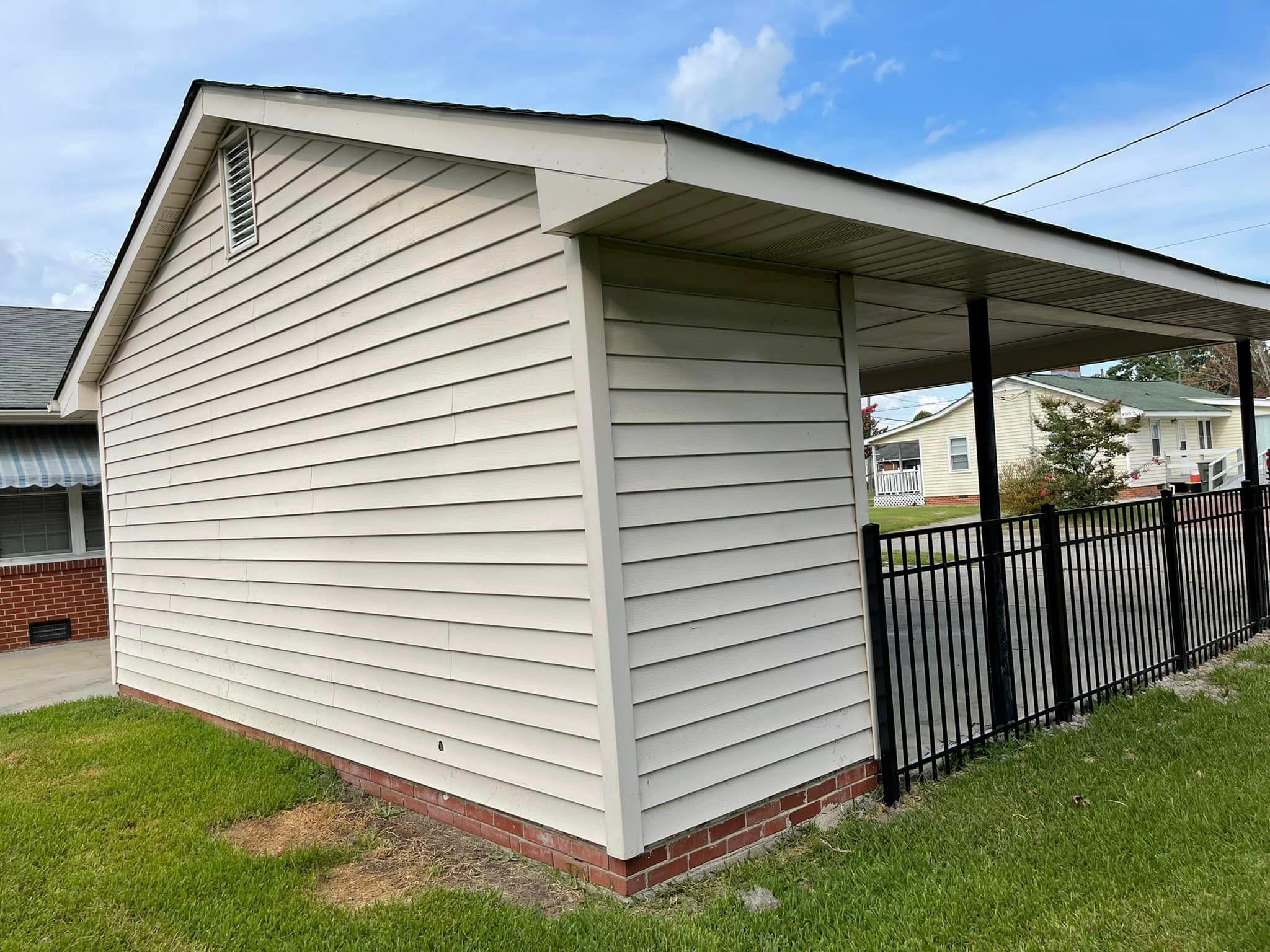 Home Softwash for Sabre's Edge Pressure Washing in Greenville, NC