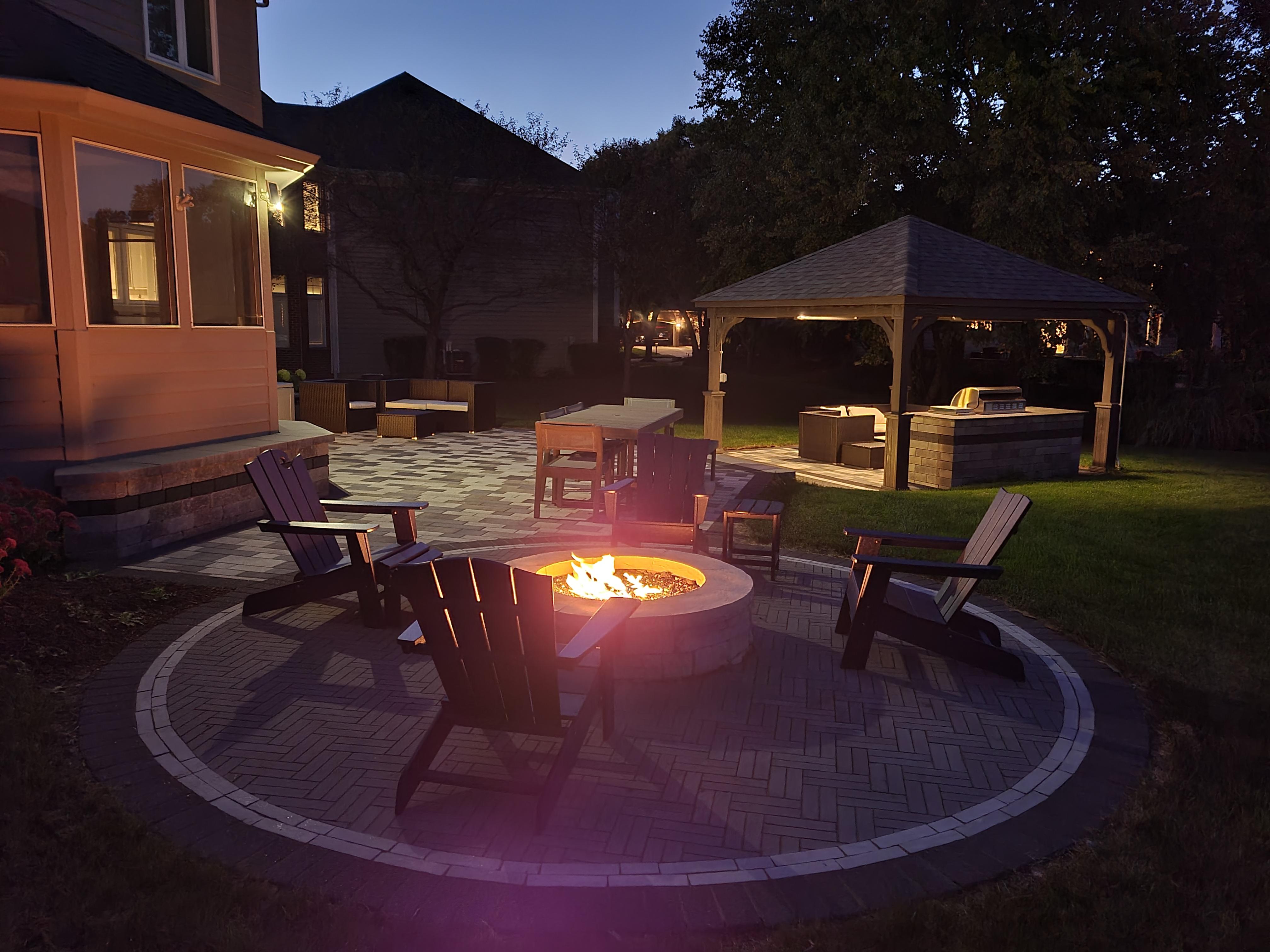 Before and After for Daybreaker Landscapes in McHenry County, Illinois