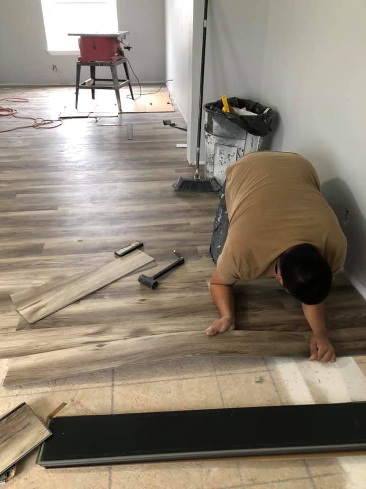 Flooring for CJ Remodeling & Painting LLC. in Tulsa Hills, OK