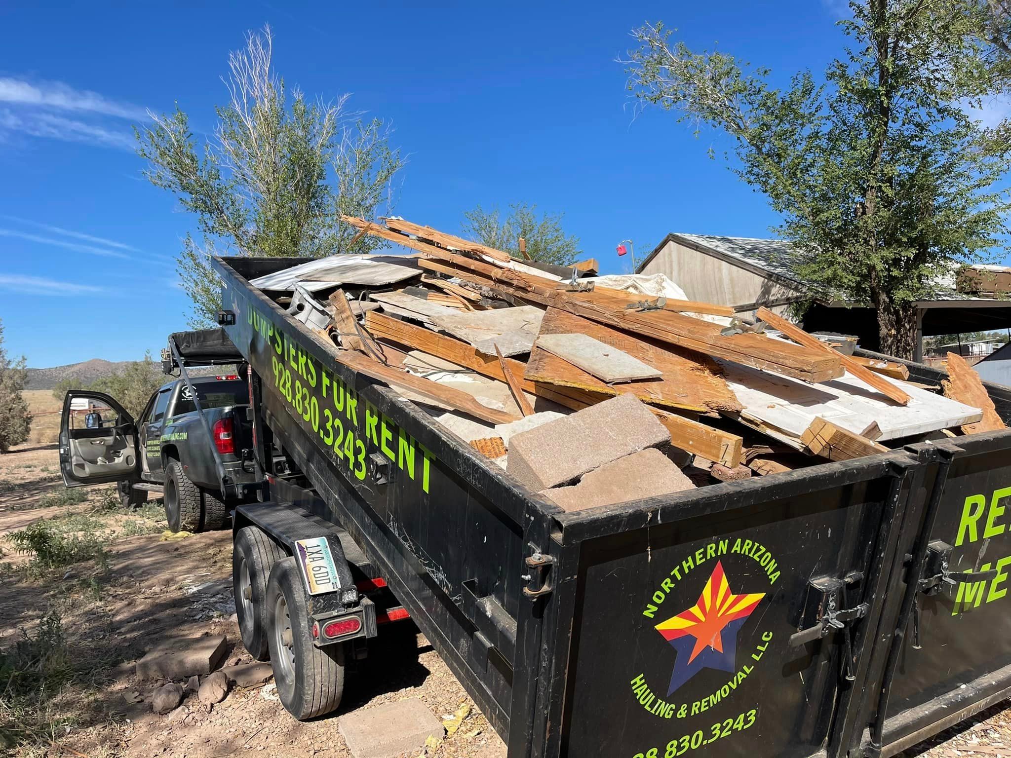 Junk Removal for Northern Arizona Hauling and Removal LLC in Prescott, AZ