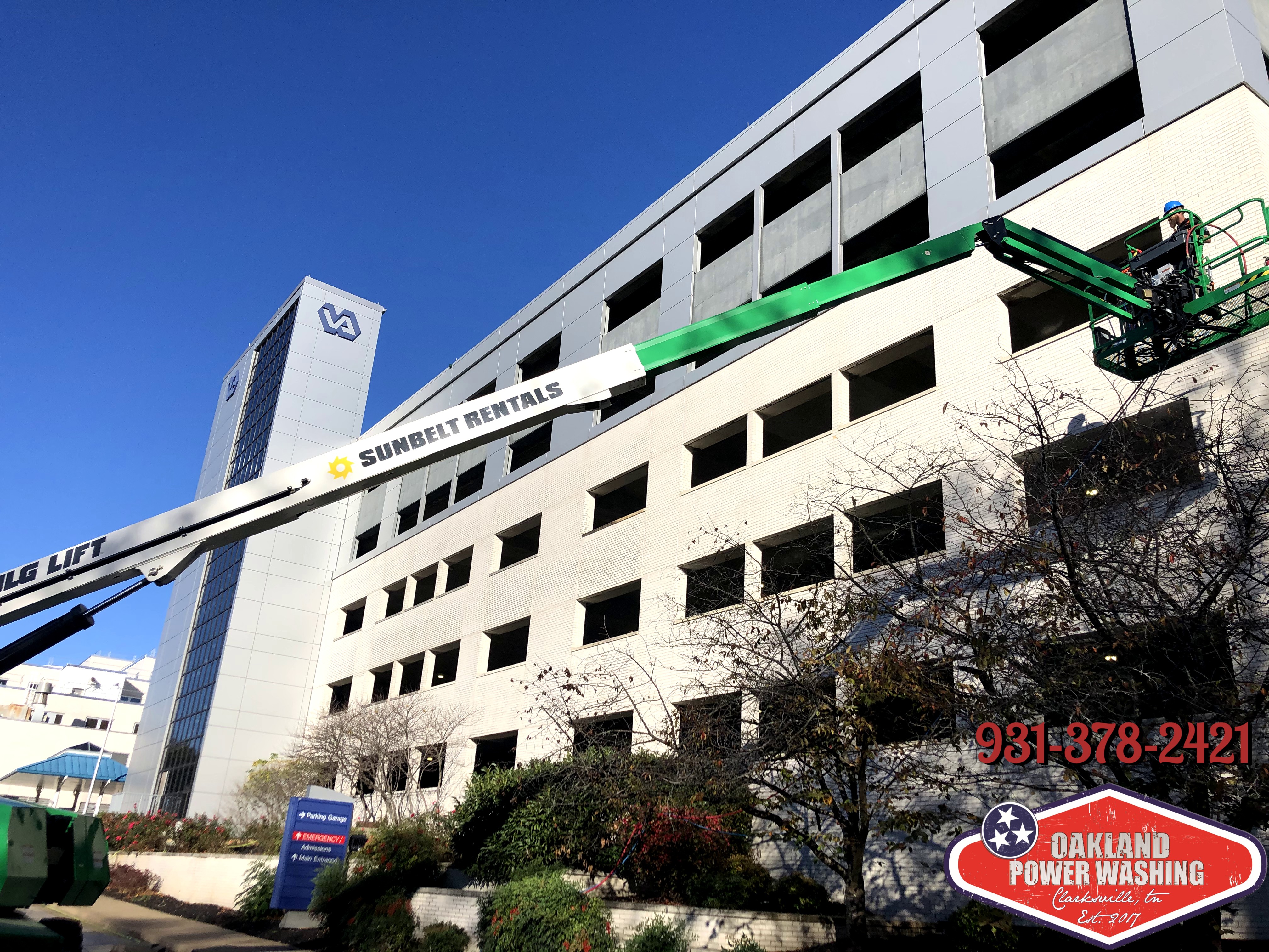 Commercial Pressure Washing for Oakland Power Washing in Clarksville, TN