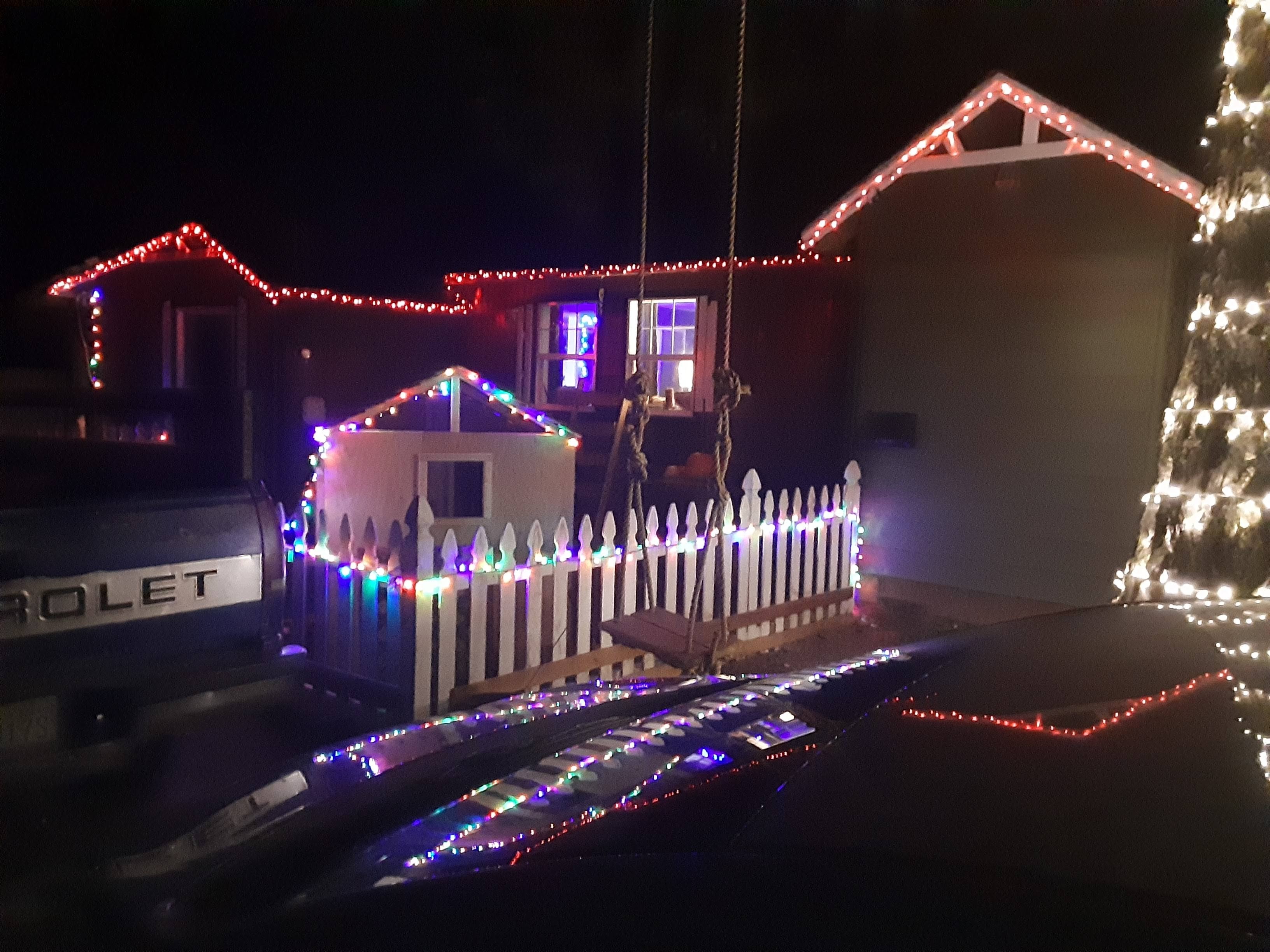 Christmas Light Installation for Perben Painting and Landscape LLC in Mount Vernon, WA