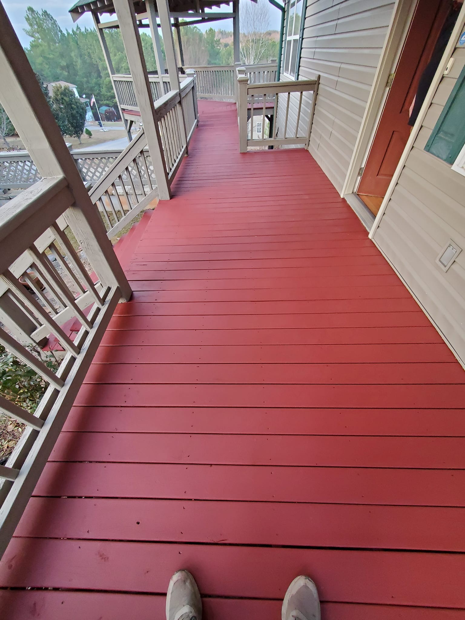Deck Staining for Jason's Professional Painting in Hayesville, North Carolina