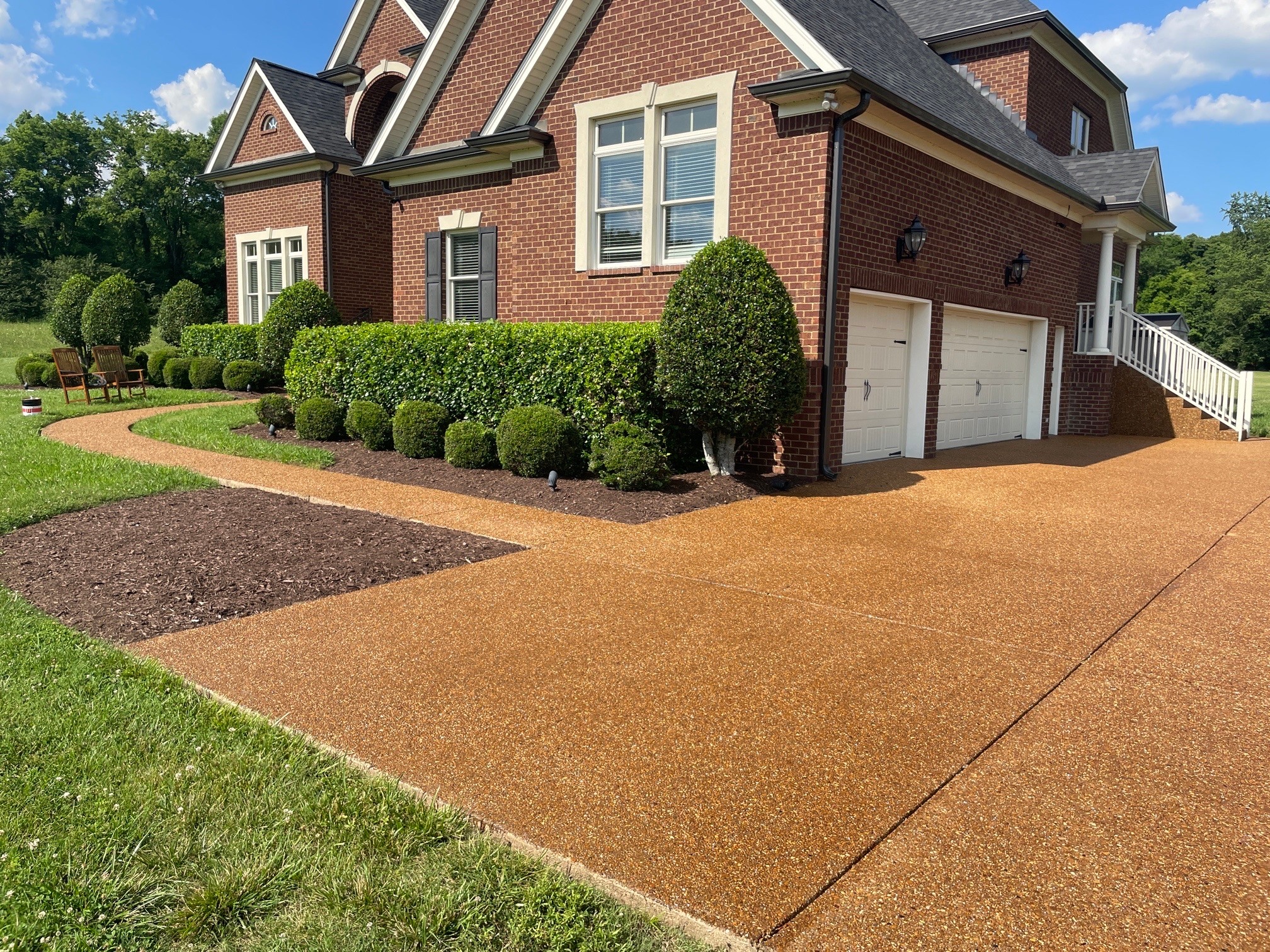 Aggregate Cleaning & Sealing  for Oakland Power Washing in Clarksville, TN