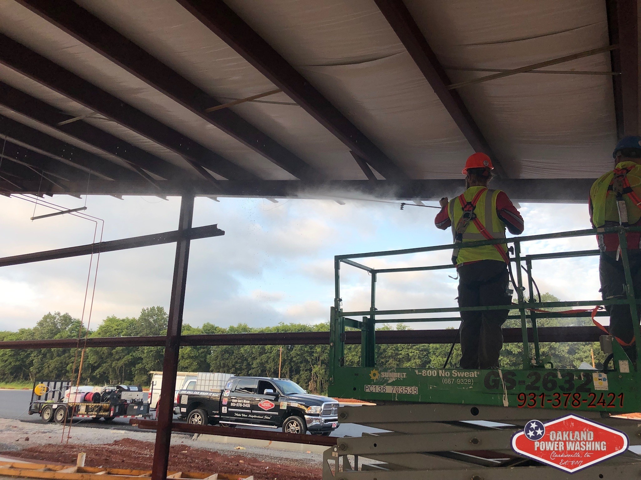 Post Construction Clean-up for Oakland Power Washing in Clarksville, TN