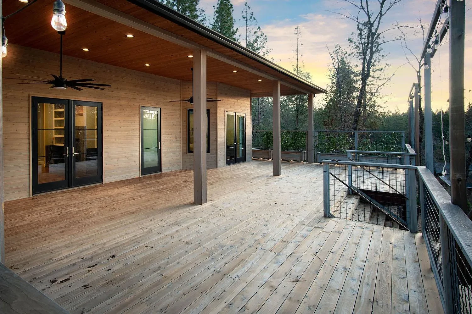 Deck Installation for Home Hardening Solutions Inc. in Grass Valley, CA