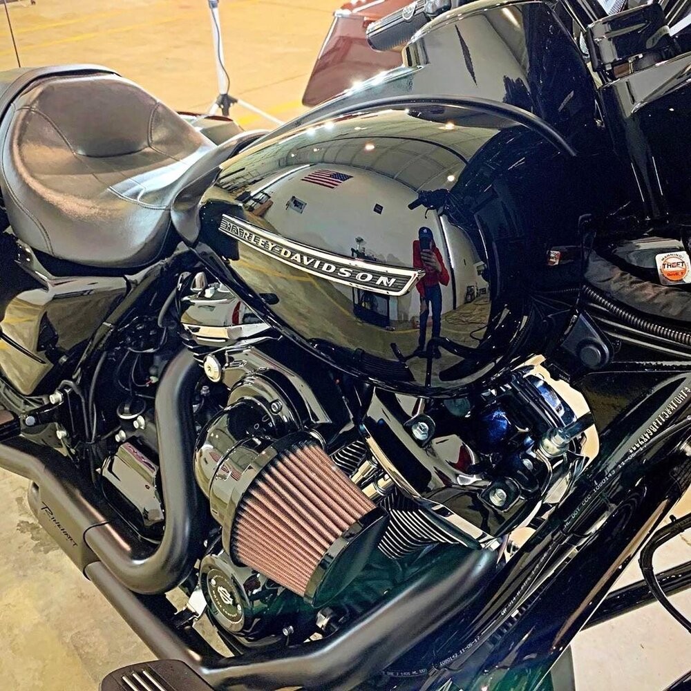 Motorcycle Detail for B Walt's Car Care in Bainbridge, NY