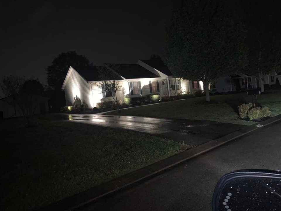 Landscape Lighting for The Right Price Right Choice Lawn Care Services in Murfreesboro, TN
