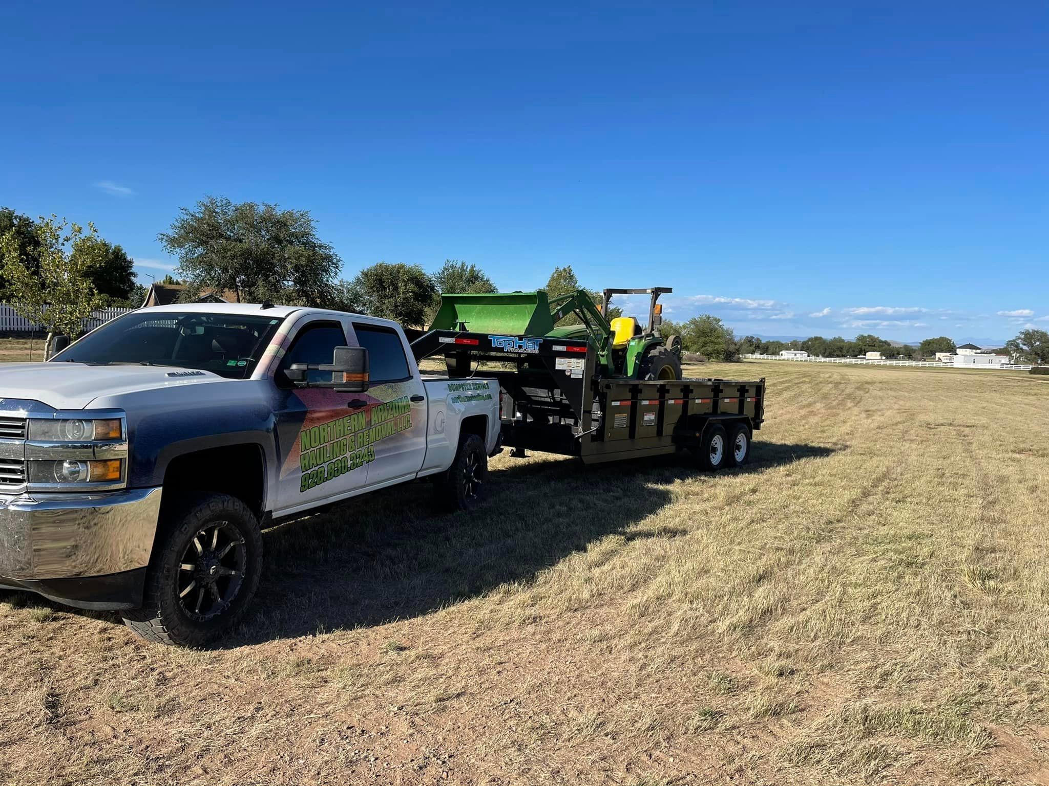Landscaping Material Hauling for Northern Arizona Hauling and Removal LLC in Prescott, AZ
