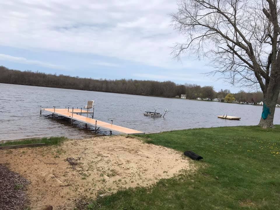 Installation for Wagner's Lift and Dock Shop LLC in Watervliet, MI