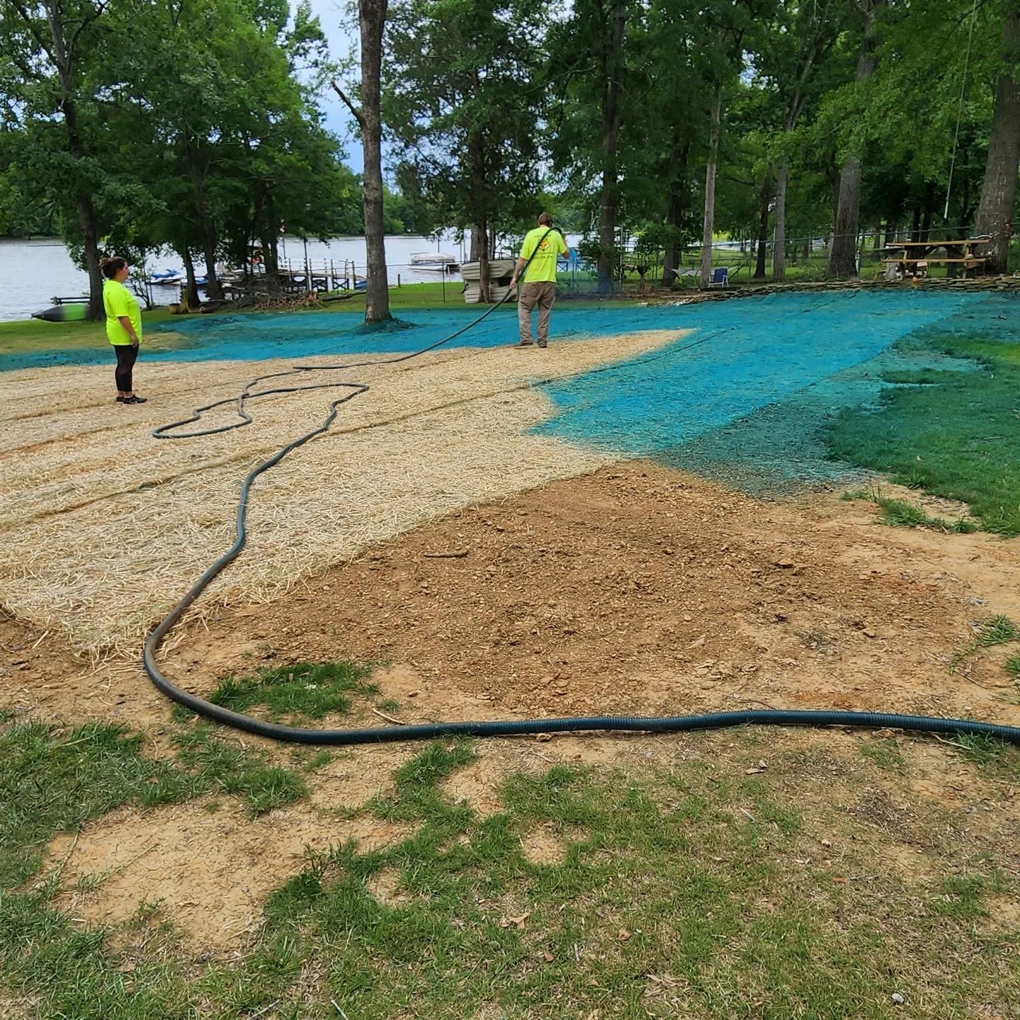 Sod Layouts for Muddy Paws Landscaping in Lugoff, SC