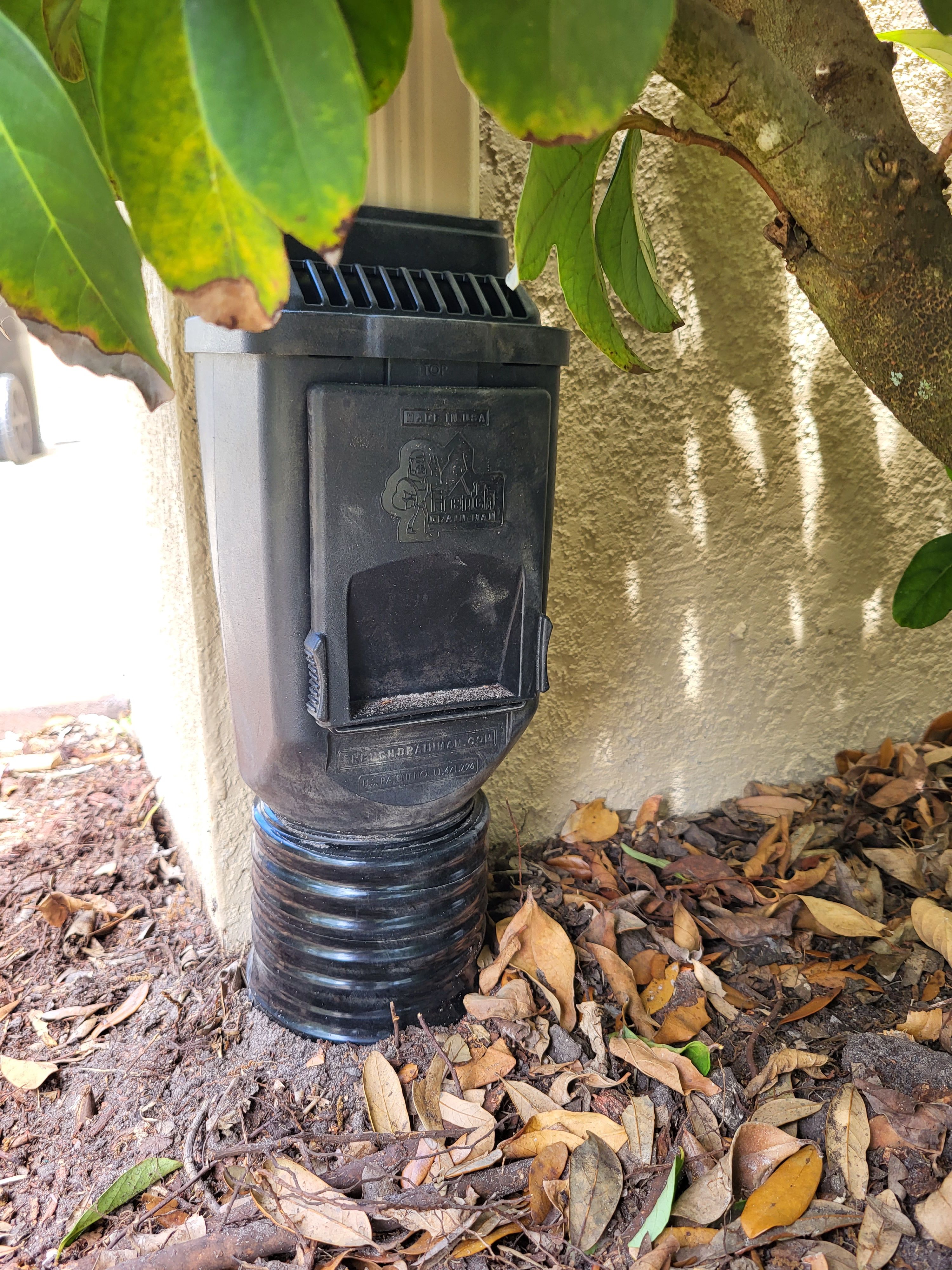 Downspout Drains for Sam's French Drains and Landscape in Orlando, Florida