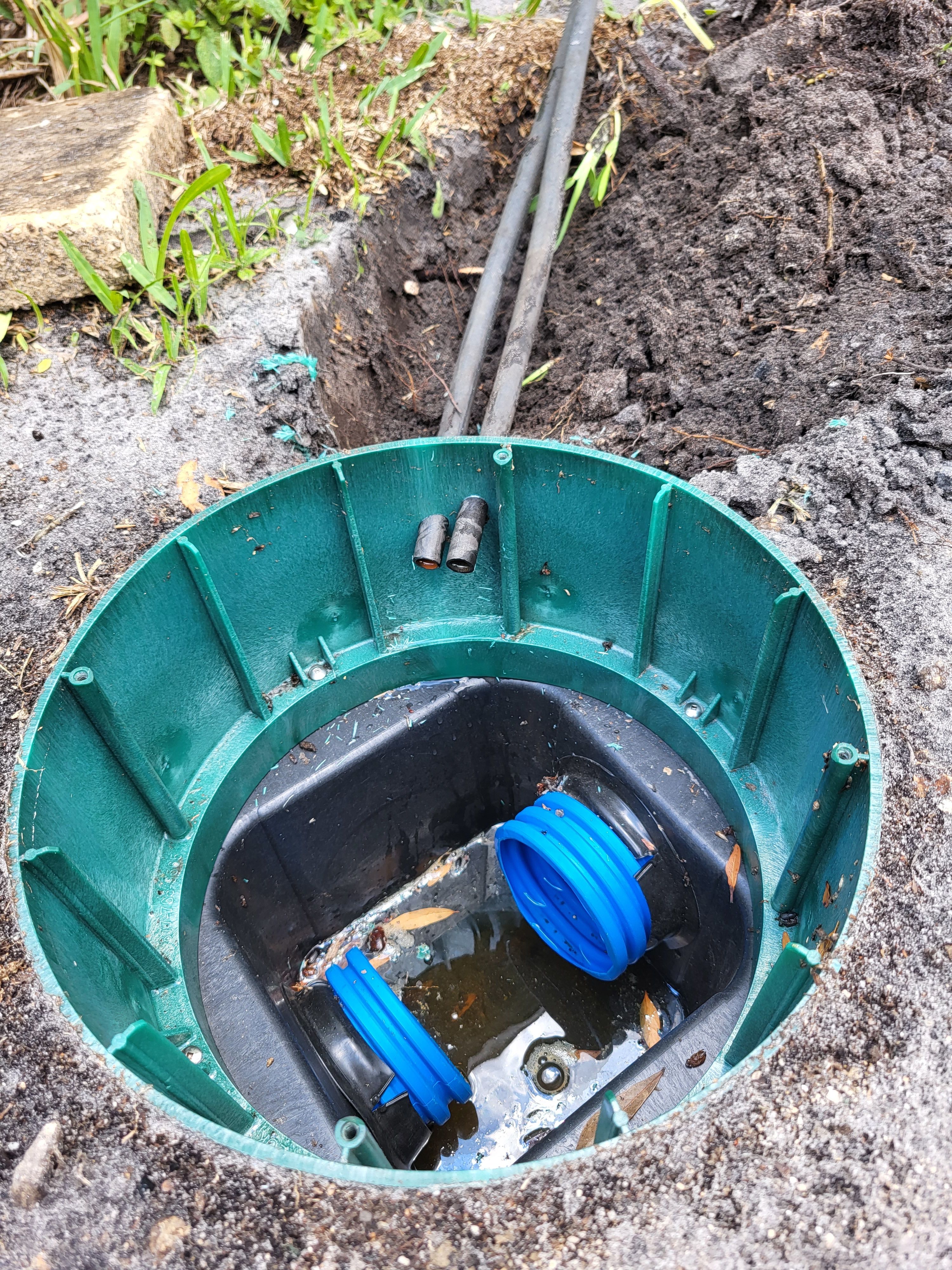 Downspout Drains for Sam's French Drains and Landscape in Orlando, Florida