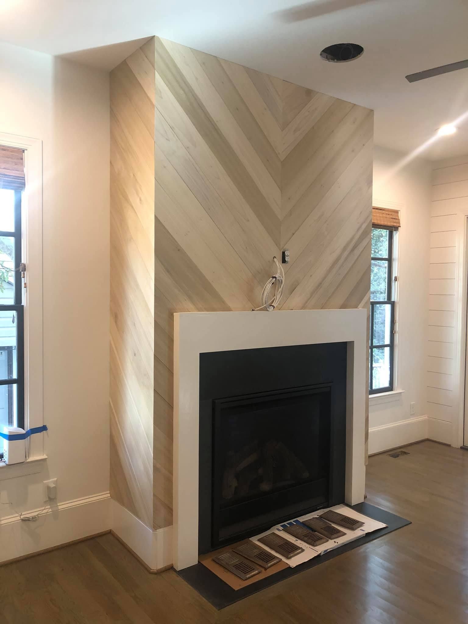 Shiplap Installation  for Euro Pro Painting Company in Lawerenceville, GA