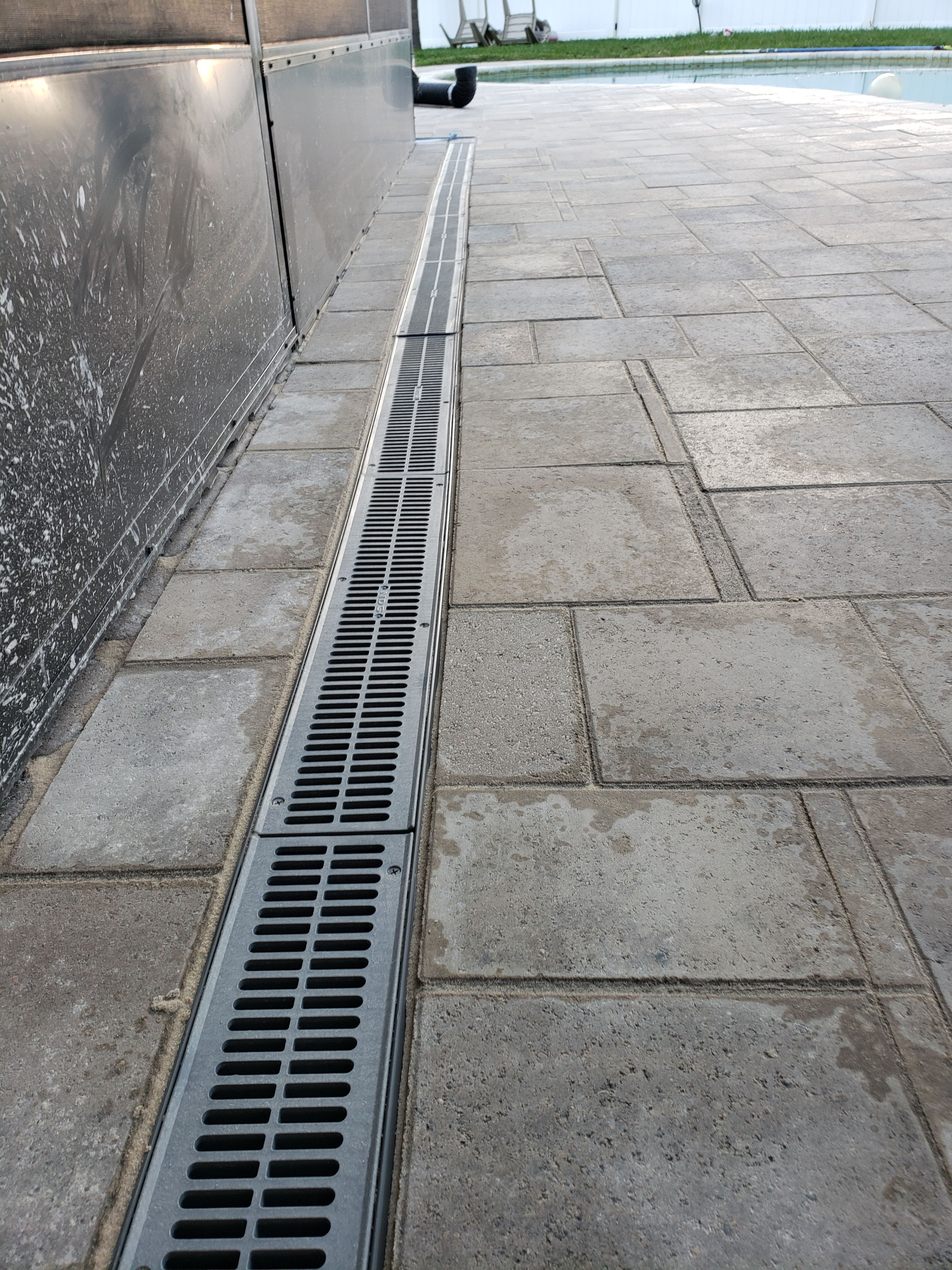 Channel Drains for Sam's French Drains and Landscape in Orlando, Florida