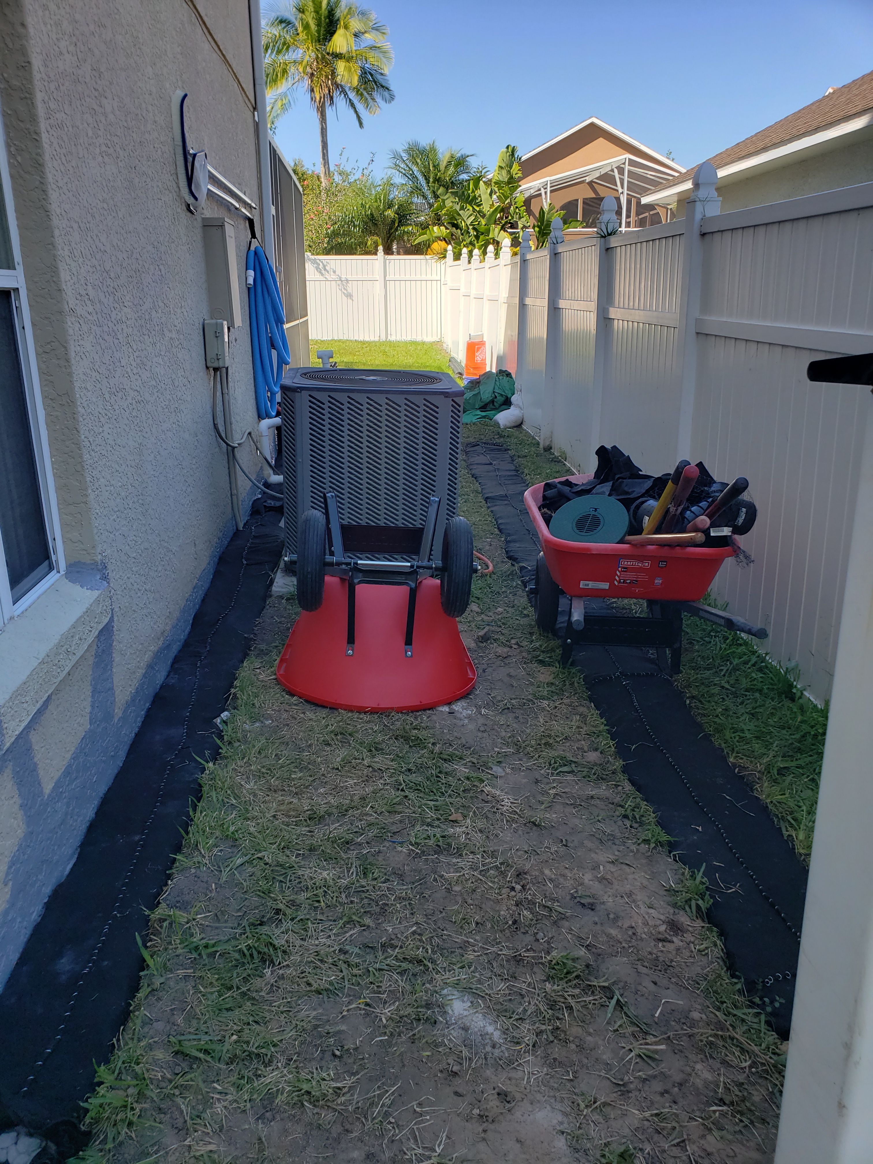 French Drains for Sam's French Drains and Landscape in Orlando, Florida