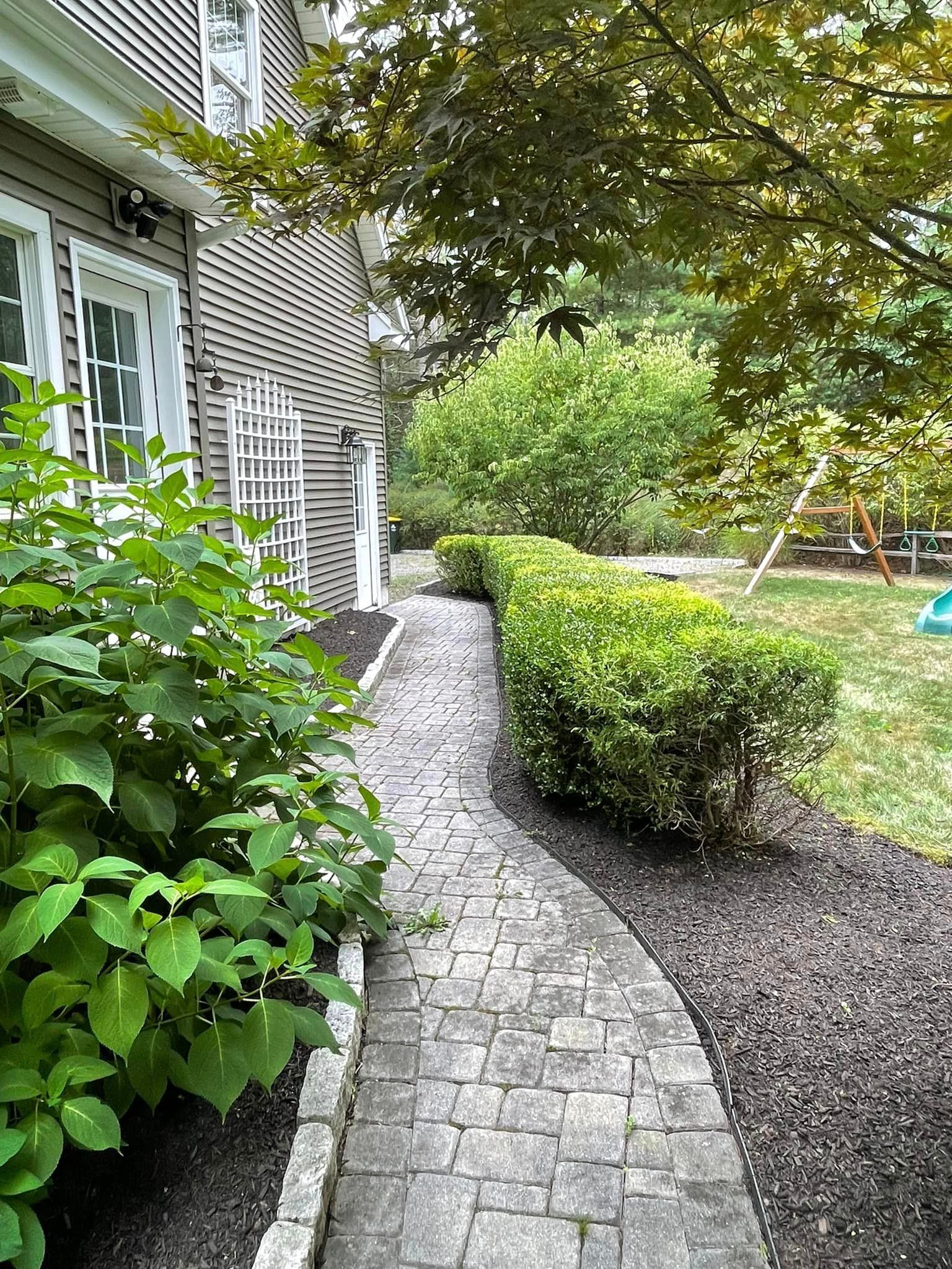 Landscape Design and Installation for Chris Stupak Property Maintenance and Excavation in Middlebury, CT