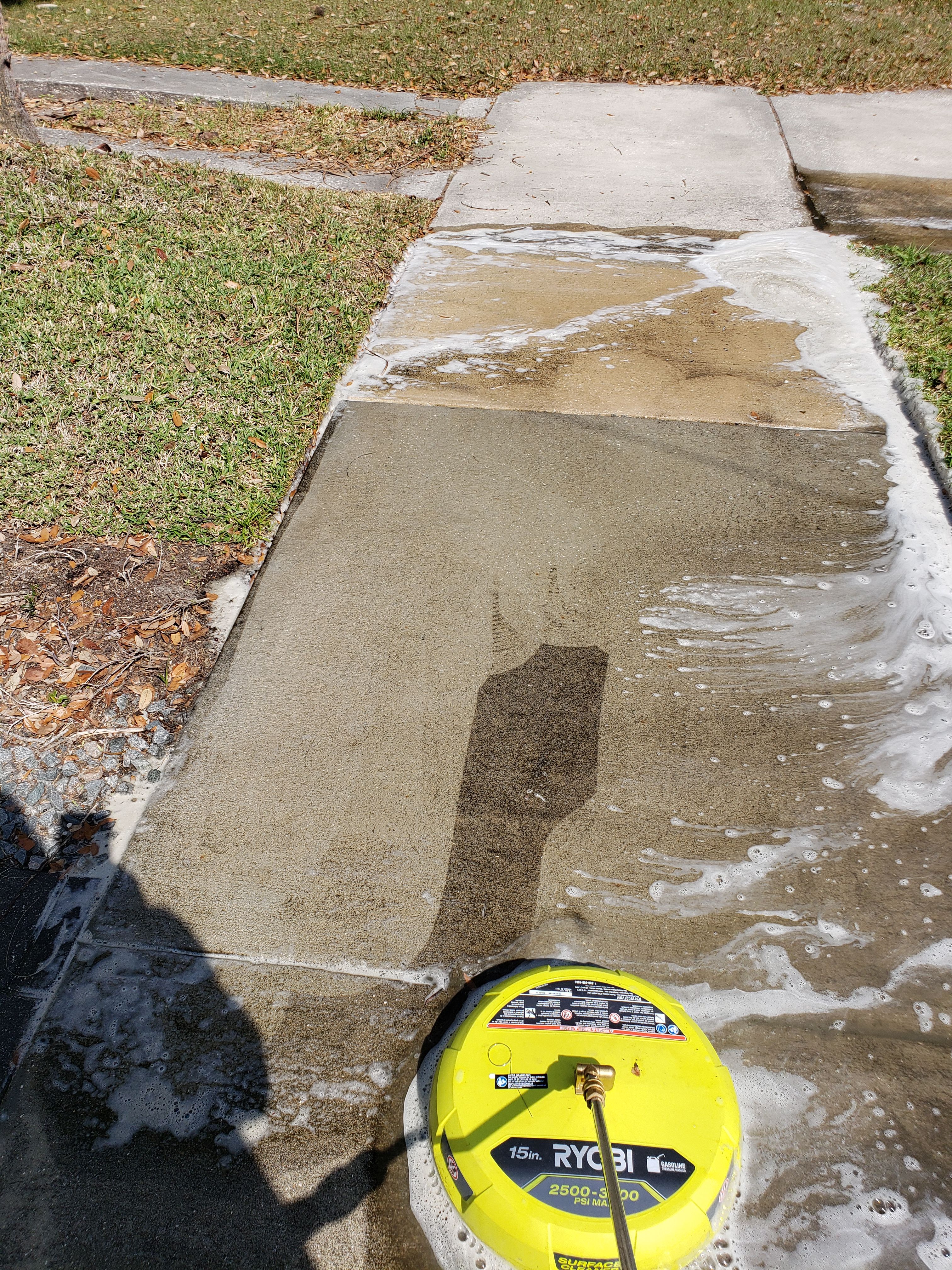 Pressure Washing for Sam's French Drains and Landscape in Orlando, Florida