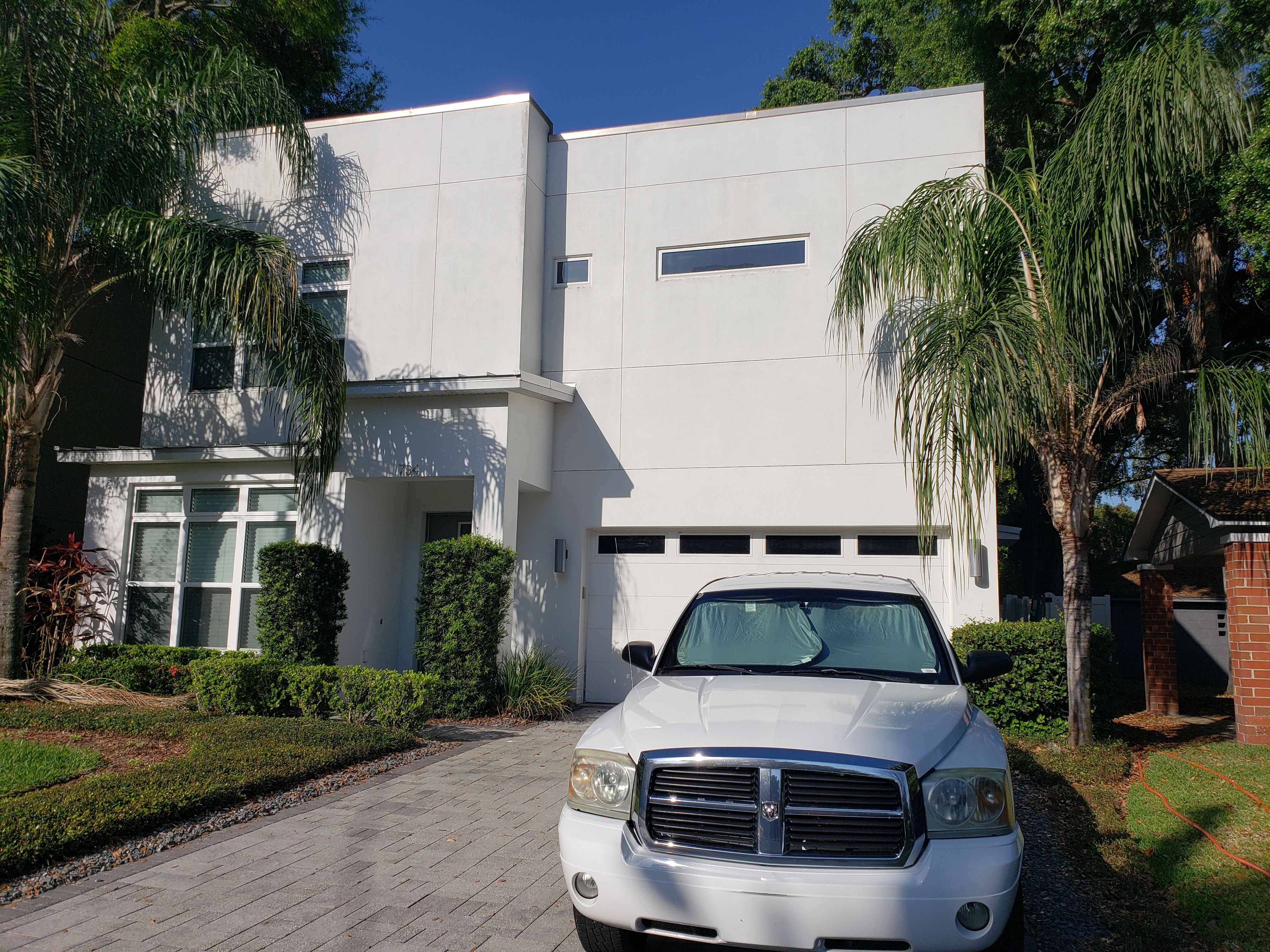 Pressure Washing for Sam's French Drains and Landscape in Orlando, Florida