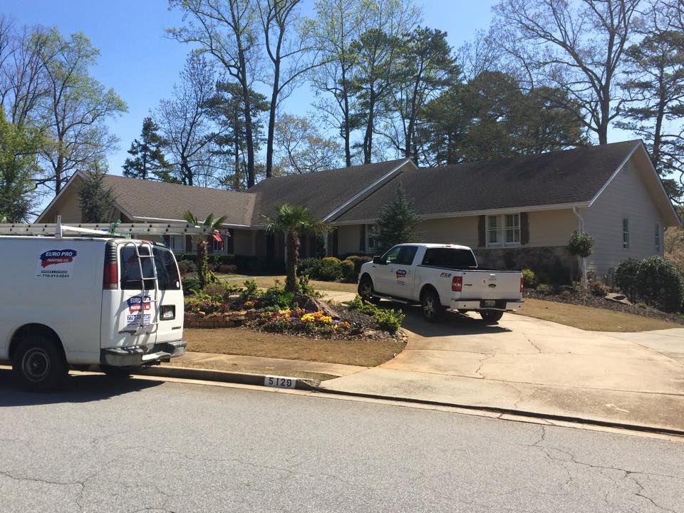 Shiplap Installation  for Euro Pro Painting Company in Lawerenceville, GA