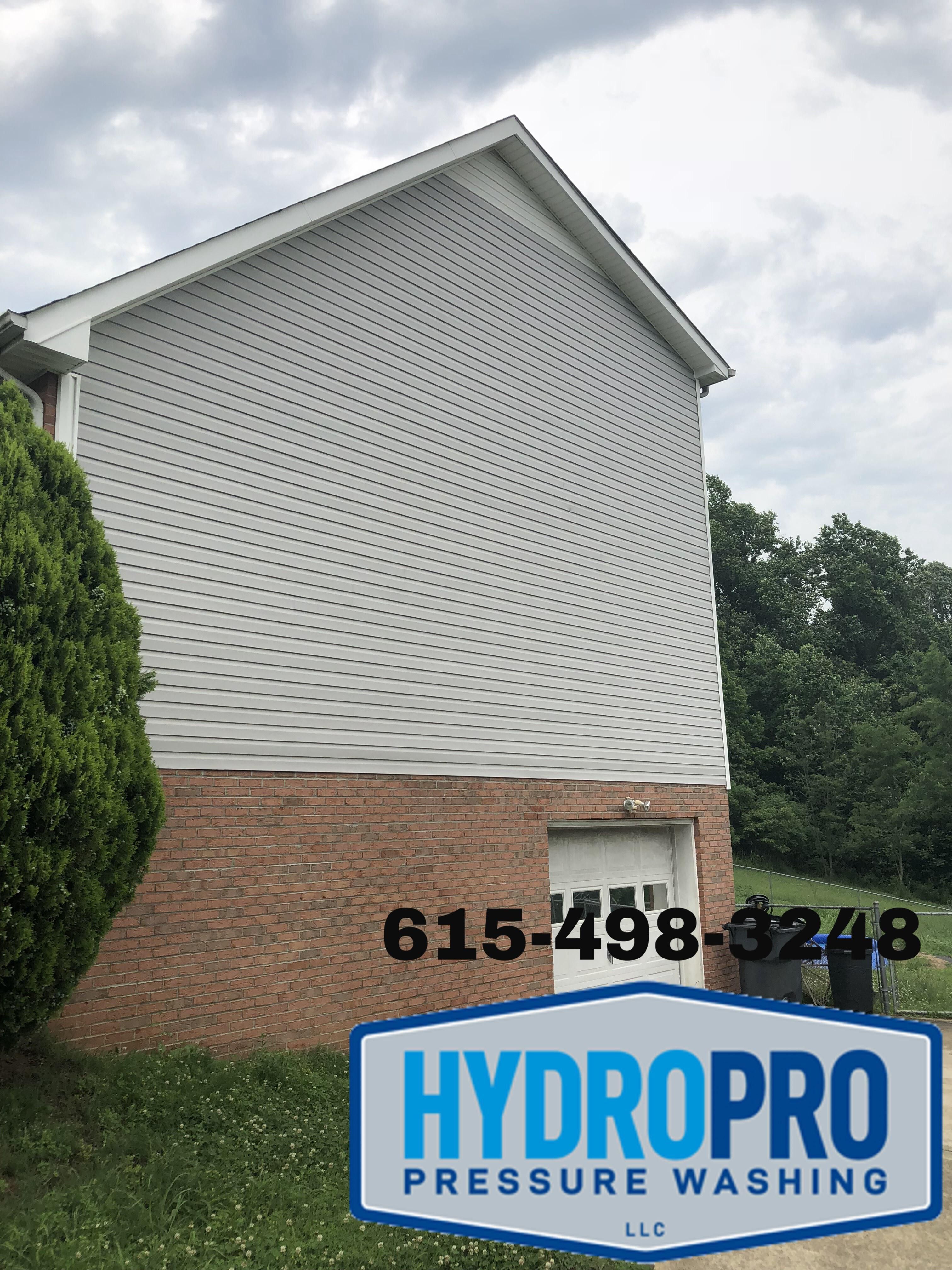 House and Roof Softwash for Oakland Power Washing in Clarksville, TN