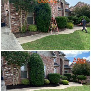 Landscaping for Pureleaf Lawncare LLC in Lowell, AR