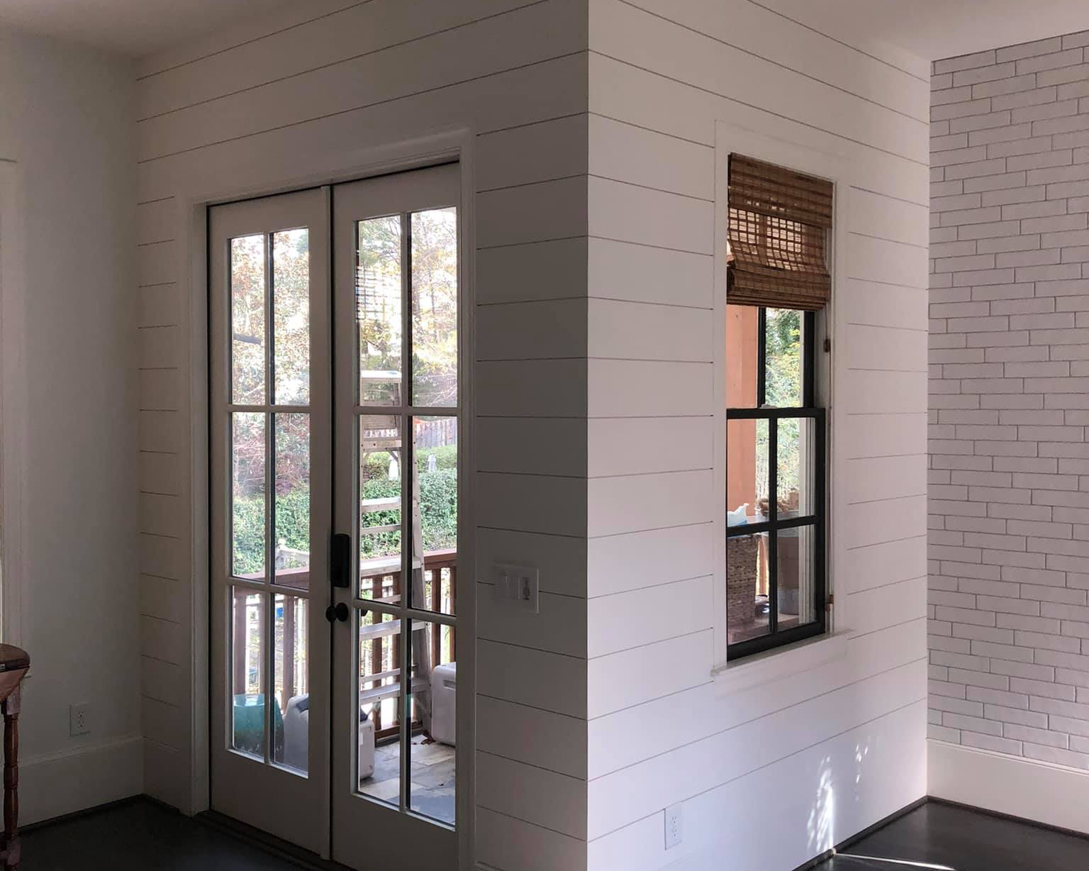 Shiplap Installation  for Euro Pro Painting Company in Lawerenceville, GA