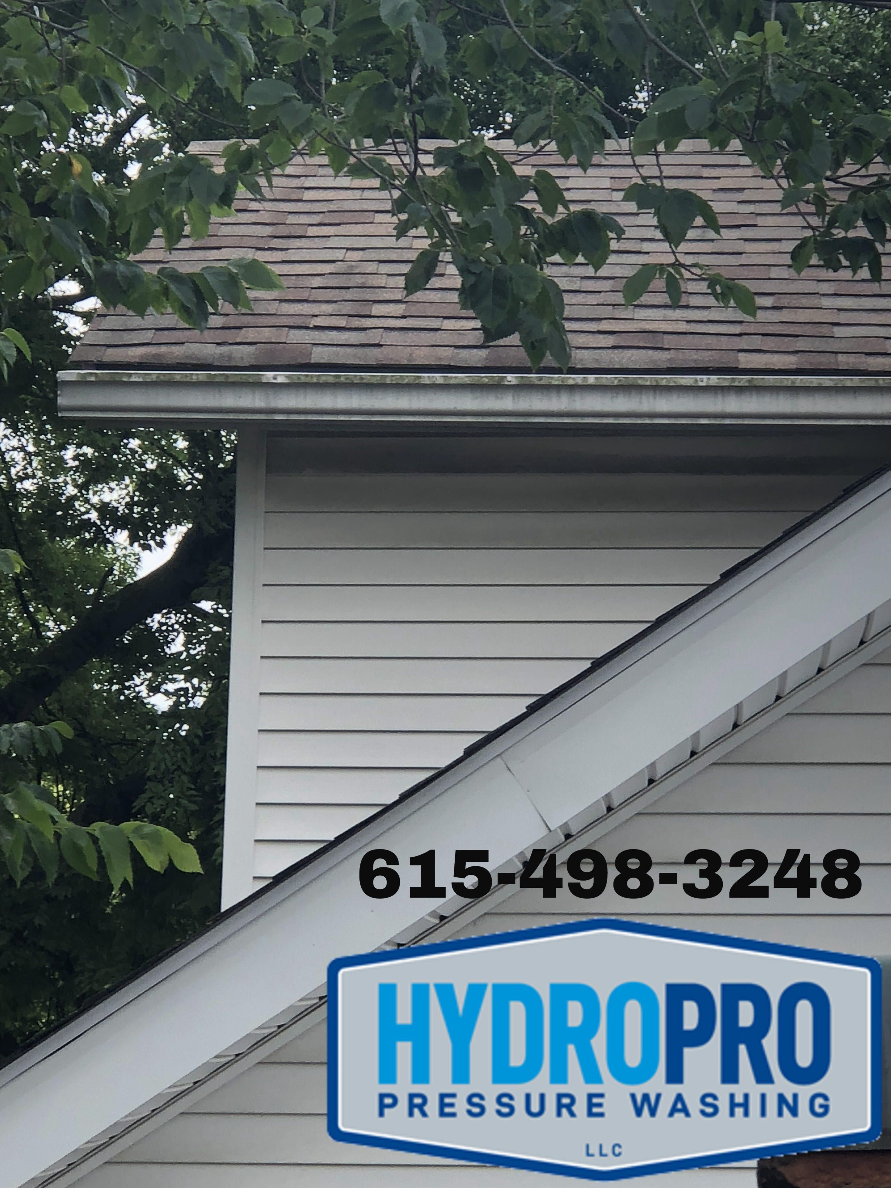 House and Roof Softwash for Oakland Power Washing in Clarksville, TN