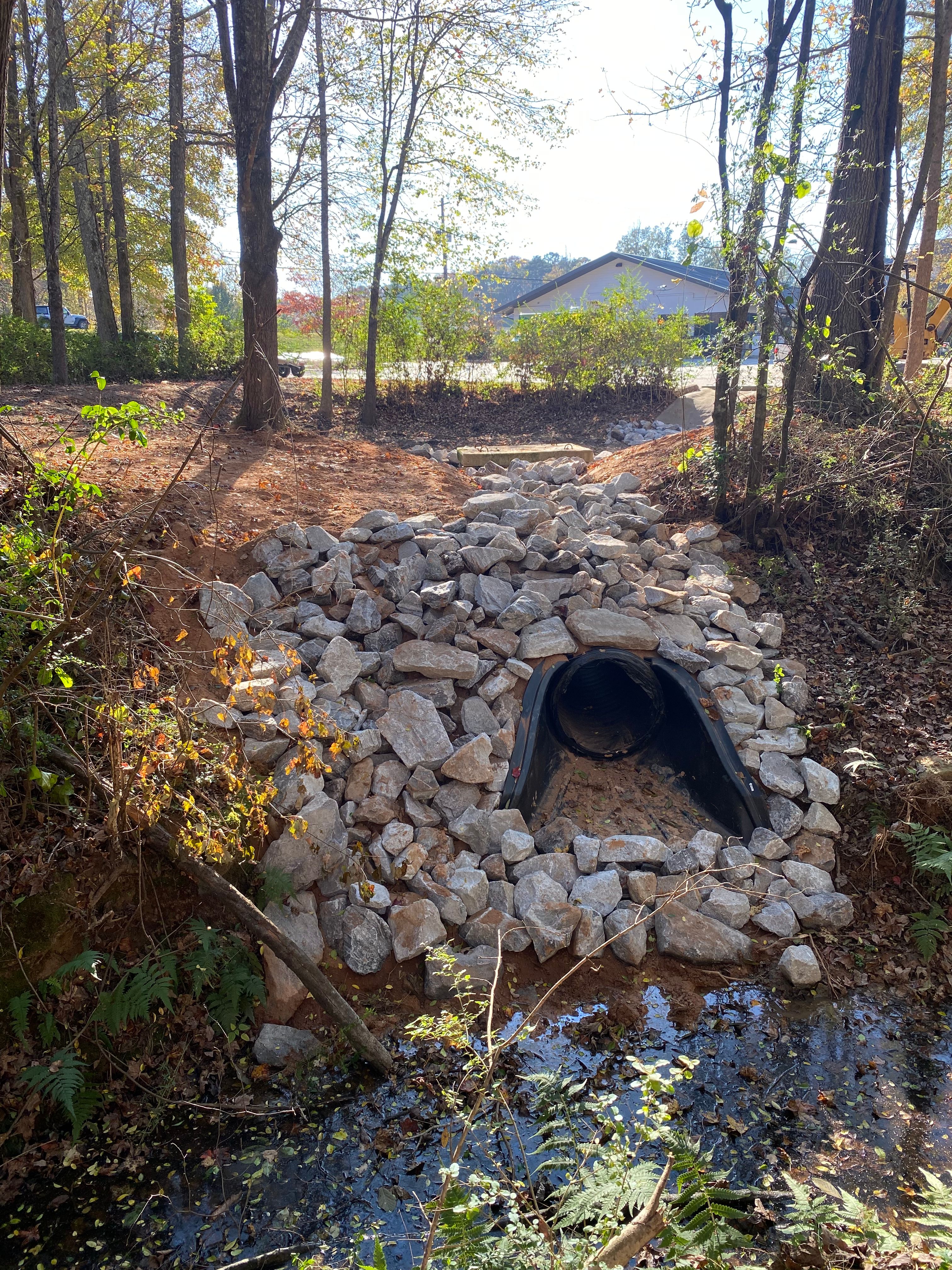 Detention Ponds  for Fayette Property Solutions in Fayetteville, GA