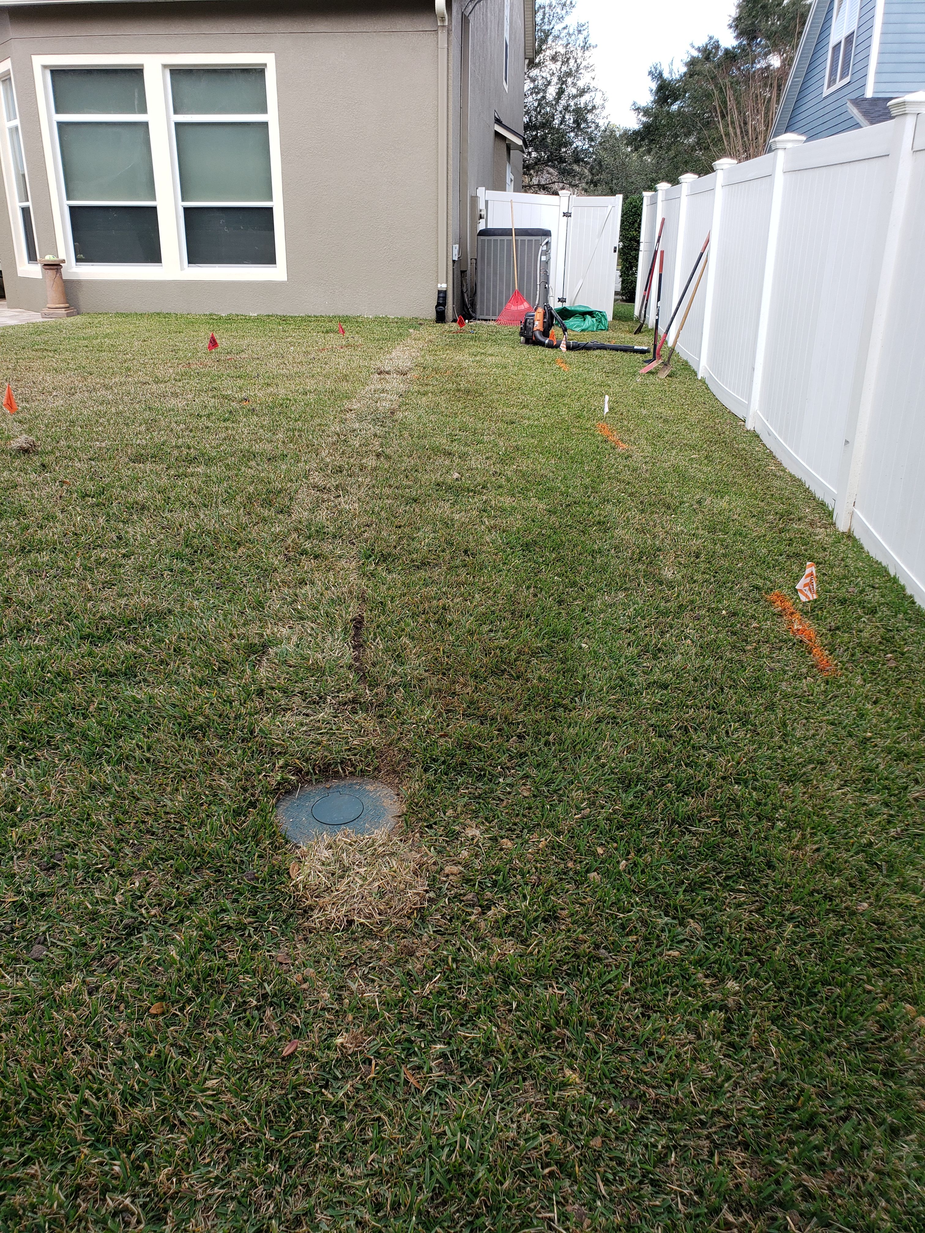 Downspout Drains for Sam's French Drains and Landscape in Orlando, Florida