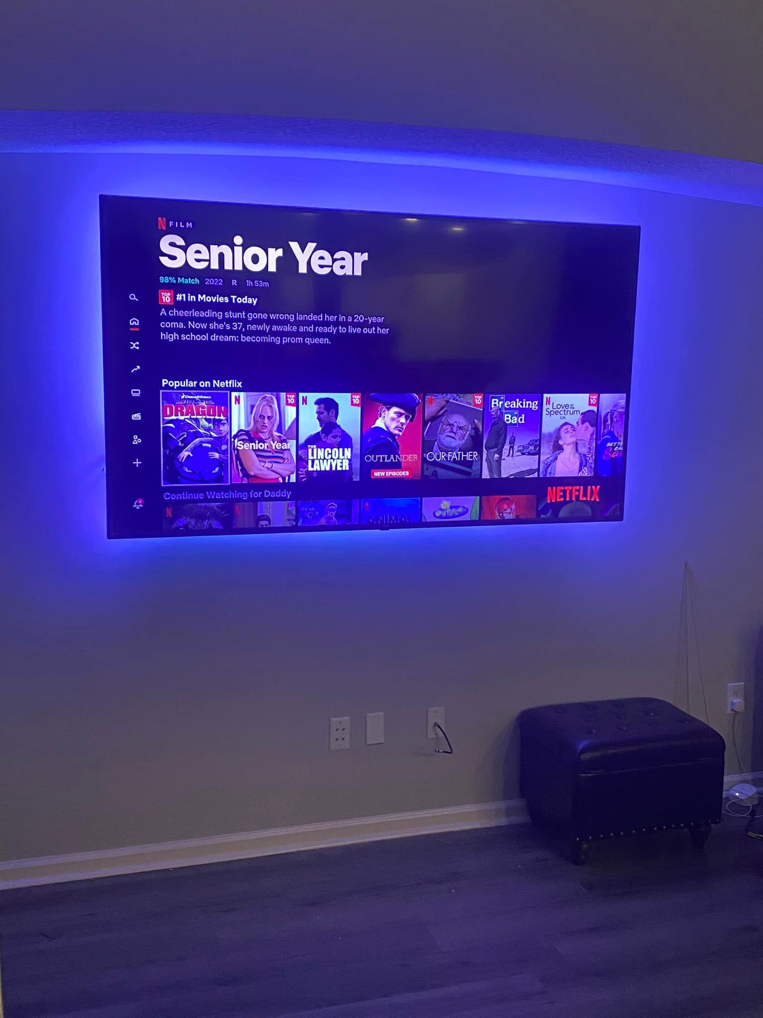 Tv Mounting and Electrical Work in Jacksonville, Florida Lawerence TV